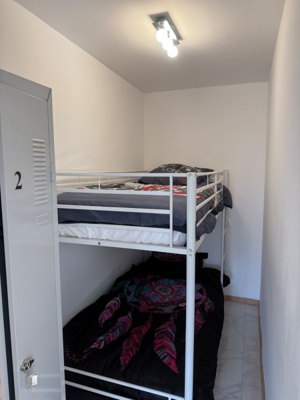 Cabine lits superposés